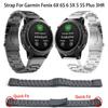 20mm 22mm 26mm Quick Release Strap for Garmin Fenix 7s 6X 6 5S Instinct 2s G1 Gen2 Tactix7 Pro Quatix 7x Epix Pro Descent Mk 3i Forerunner 965 955