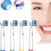 4 шт./упак. Сменные насадки для электрической зубной щетки Oral B Мягкие щетинки Насадки для зубной щетки Насадки Precision Clean