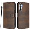 For Samsung Galaxy A14 4G/Galaxy A14 5G Cases Wallet Stand Retro Texture Leather Phone Cover with Lanyard