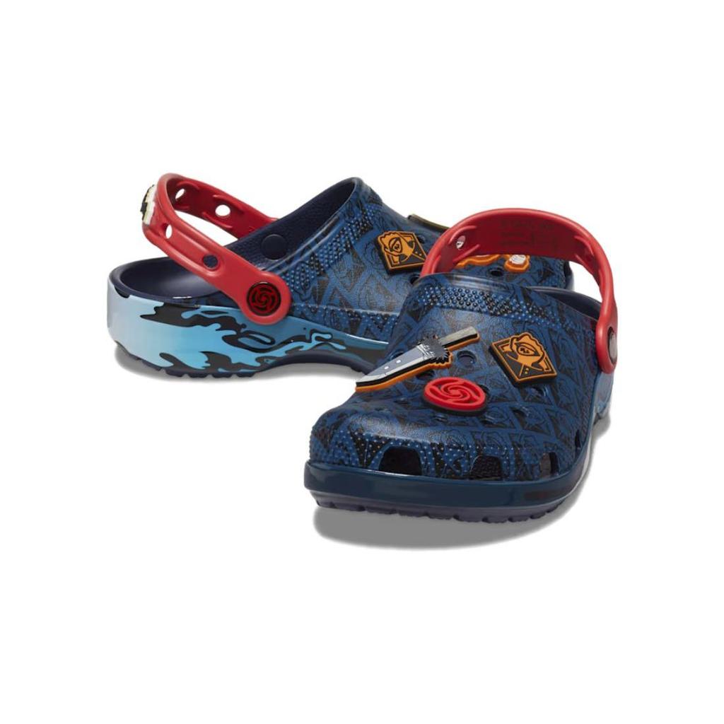 Crocs Comfortable Round Toe Anti-Kick Shock Absorbing Sandals Kids Sandals Blue 208807-410