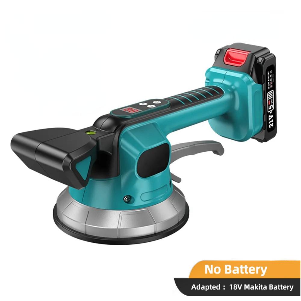 20V Tile Tiling Machine Enlarged Suction Cup Electric Wall Floor Tiles Laying Vibrating Tool Household Tile Paving Device