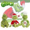 Grinch Christmas Chefs Dress Up Plush Toys Stuffed Dolls Kids Gift Soft Cuddly