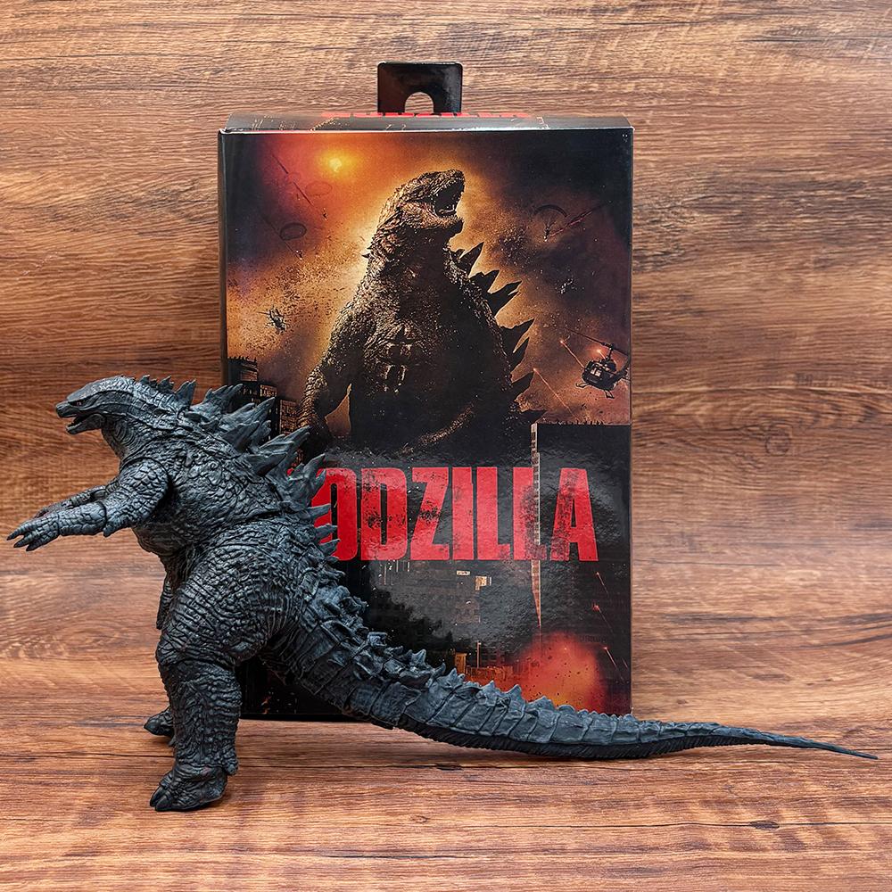 2014 Фигурка Годзиллы Король Подарок Монстров Игрушки Модель Годзиллы Figma Мягкий Клей Подвижные Сочленения Фигурки Действия Детские Игрушки