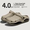 Эва Сабо Мужские Легкие Пенопластовые Шлепанцы Летние На Улицу Спортивная Обувь Дышащие Сандалии Сандалии с Отверстиями Нескользящие Душевые Шлепанцы