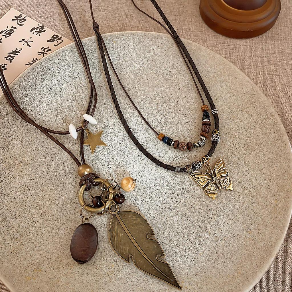 2025 Bohemian Ethnic Choker: Light Luxury Clavicle Necklace for Women