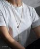 Ожерелье JewelVOX из хирургической стали для стильных [шкатулка для драгоценностей] женщин, длинное, жемчужное, Y-образной формы, стальное, гипоаллергенное, для взрослых, (Золото)