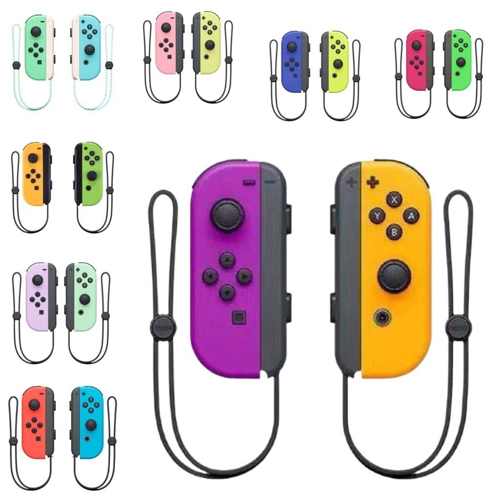 Vibrant Pink Green Joycon Controller For Switch With Type-c Compatibility