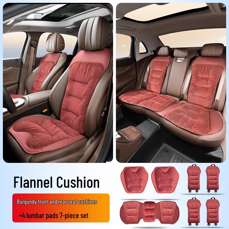 Mazda CX3/CX4/CX5/Atenza Car Seat Cushion with Flannel Lumbar Support