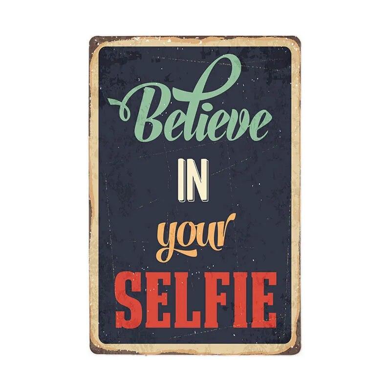 Proverb About Life Retro Metal Sign Bar Wall Decor Family Vintage Plaques Art Poster 20x30 Cm