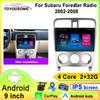 Android 13 Автомобильное радио для Subaru Forester SG 2002-2008 Мультимедиа Видео Плеер Навигация Стерео GPS Carplay Авторадио 2Din