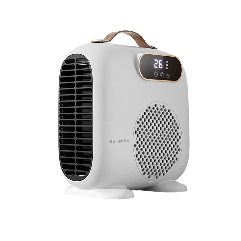 Household Low Noise Heater Fan Intelligent Temperature Controlled Electric Heater Indoor Space Rapid Heating  Electric Warm Air Machine