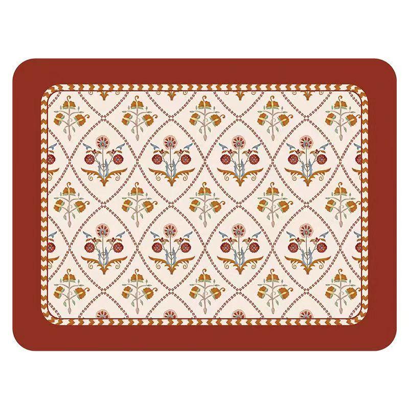 Печатный коврик для сушки посуды, коврик для сушки стола, термостойкие коврики для столешницы, кухонные коврики, впитывающие коврики для сушки посуды, ковры для дома, принадлежности