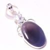 Montana Agate Gemstone Pendant Handmade Gift Unique Design Jewelry 2.2" E8p98