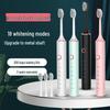 Rechargeable Sonic Electric Toothbrush for Men and Women - Adult Model, Soft Bristles, Waterproof, Long Battery Life.
