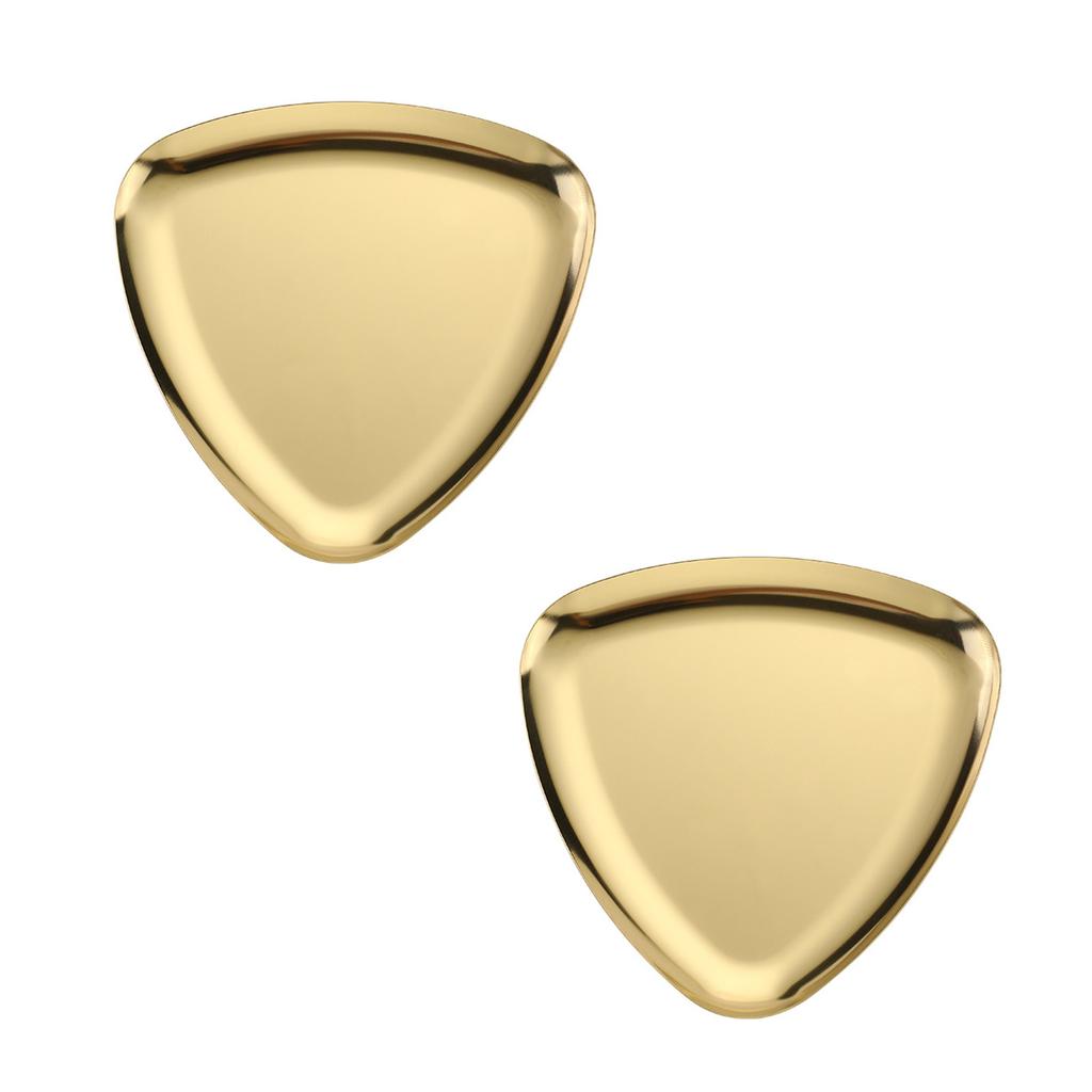 Элегантный металлический поднос треугольной формы для хранения украшений и косметики, декоративный органайзер для дома, офиса, для демонстрации