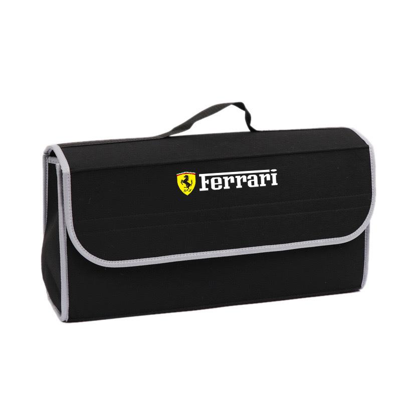 1PC Car Trunk Organizer Large Capacity Folding Storage Bag For Ferrari Roma 488 Portofino F8 Roma Spider F12TDF SF90 Accessories TG5