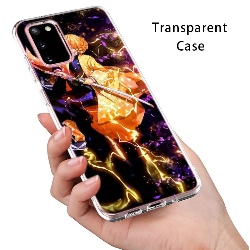 Demon Slayer Kimetsu No Yaiba For Samsung Galaxy S22 Pro S21 S20 FE Ultra S10 S10E Lite S9 S8 Plus S7 S6 Edge Soft Phone Case