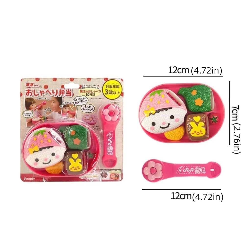 Simulation Model Rice ball Pudding Feeding Set Rabbit Shape Play House Toys Children's Toy