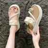 Тапочки с креплением на носке женские Fairy Heightening Outside Wear сандалии тапочки женские летние повседневные пляжные женские туфли модные женские летние дышащие туфли