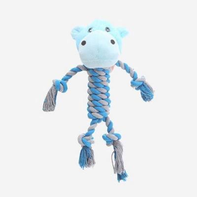 Игрушка Dog Friends Rope Floss, Бегемот, 1шт