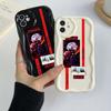 Чехлы для Samsung Galaxy A24 A54 A34 для iPhone 15 14 Xiaomi Poco X6 Pro Redmi 10C Huawei P30 Honor 90 NY21, эксклюзивный мягкий чехол с кремовым узором «Токийский гуль»
