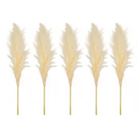 1/2/3/4/5 шт. Искусственная пампасная трава Богемия Реалистичная Пушистая Имитация Сушеной Травы Дом Офис Свадебная Вечеринка Стол