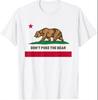 Don’t Poke The Bear California Republic Men Women T-shirt, Size S-4XL