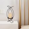 Candle Holder Metal Stand Gift Modern Elegant Decorative Table Centerpiece Dinner