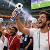 23-й Чемпионат мира по футболу Игрушечный микрофон для детей со звуковыми эффектами для футбольных болельщиков