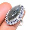 Labradorite Handmade 925 Sterling Silver Jewelry Ring Size 8 y3C26