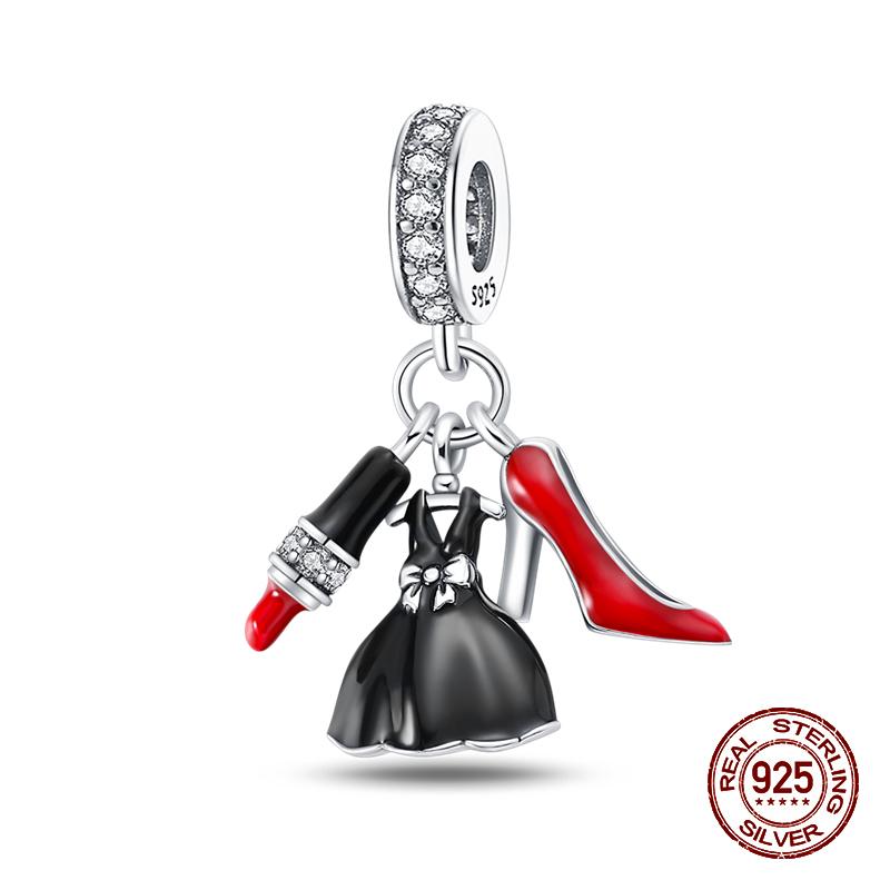 Новые 925 стерлингового серебра духи светящиеся яичные скорлупы подвески бусины подходят 925 оригинальный браслет DIY изысканные украшения на день рождения подарки