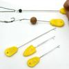 3pcs Hook Drill Carp Fishing Tools Kit Threading Bait Boillie Drill Needle Set  Tackle