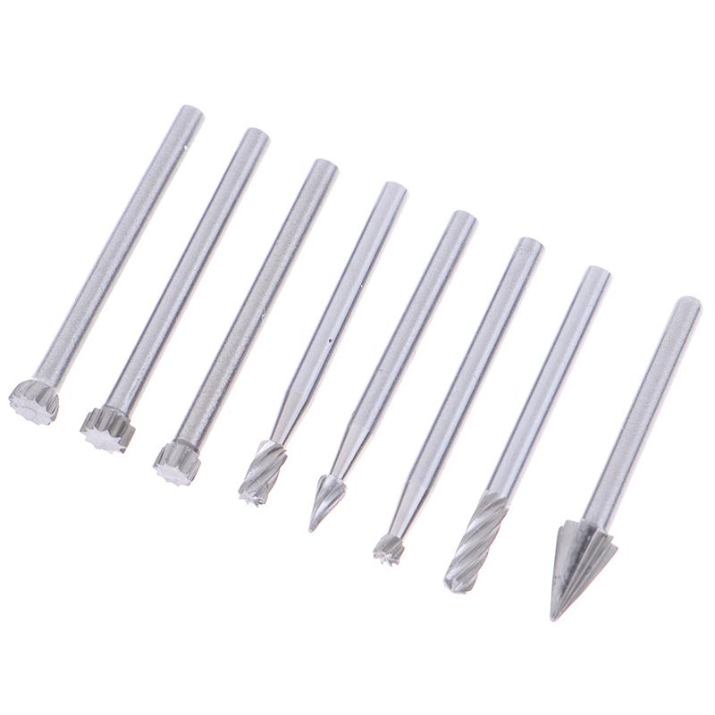 20 шт., набор хвостовиков шлифовальных станков из карбида вольфрама с вращающейся точкой, 3*40 мм