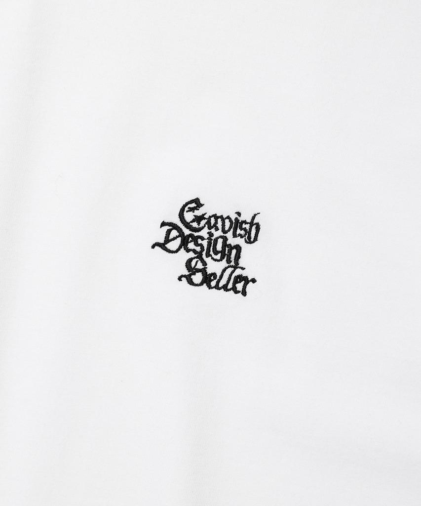 CAVISH Gothic Seller Emb Logo Ss Tee White(Cv2Emut507A)