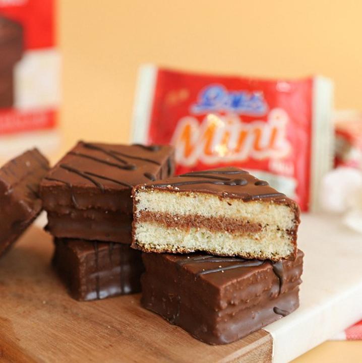 Oh Yes Mini Chocolate Cake 192g x 2 Packs – Soft & Creamy Korean Snack