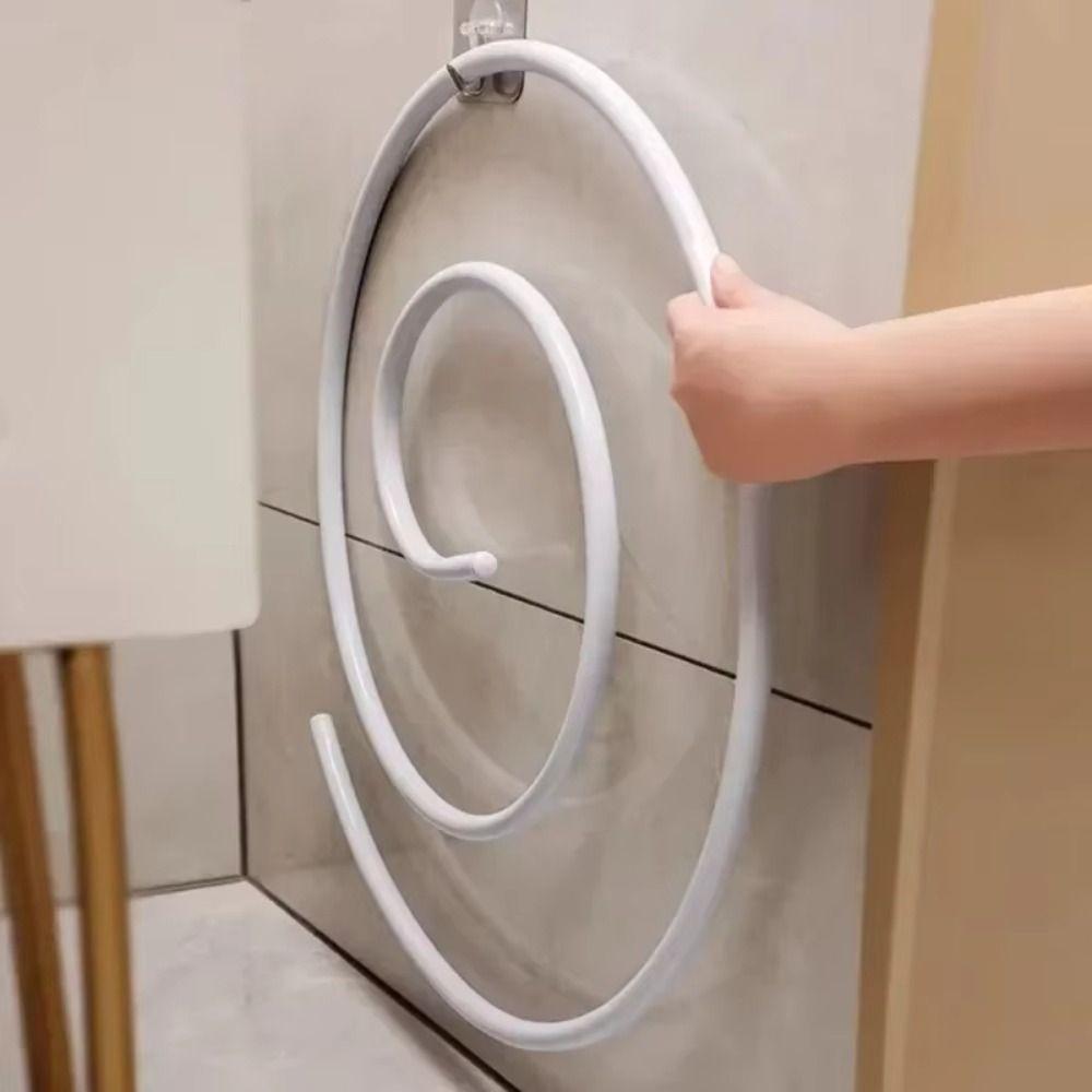 Rotating Spirals Drying Rack Stainless Steel Spirals Clothes Pole Quilt Sheet Hanger Balcony
