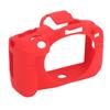 Soft Silicone Protective Case for R100 Lightweight Ultra Thin Camera Fullbody Housing Cover Skin Firm Grip Red