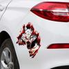 Accessories Truck Car Body Decoration Motorcycle Decal Wolf Head Car Sticker 3D Realistic Sticker
