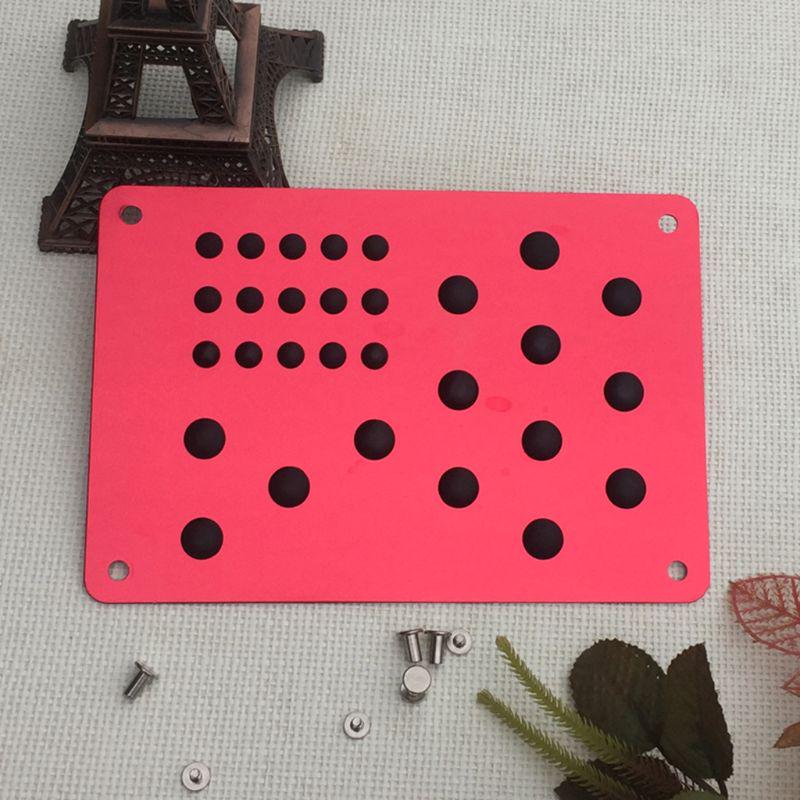 Универсальный алюминиевый автомобильный напольный коврик, нескользящая пяточная пластина, подставка для ног, педаль