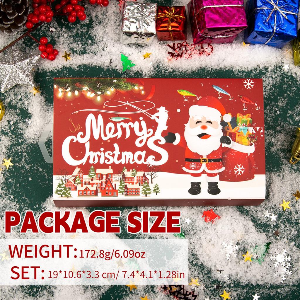 Advent Calendar Fishing Countdown, Fishing Tackle Advent Calendar For Fish Adult Men Teen Boys, 2024 Surprise Gift