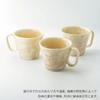 Кружка Wired Beans Mug прослужит всю жизнь, киотская посуда, цветочный хрустальный набор, парная кружка, кофейная чашка 240 мл, парная кружка в подарочной коробке (Проволочные бобы) (Бежевый/Гинтоки)