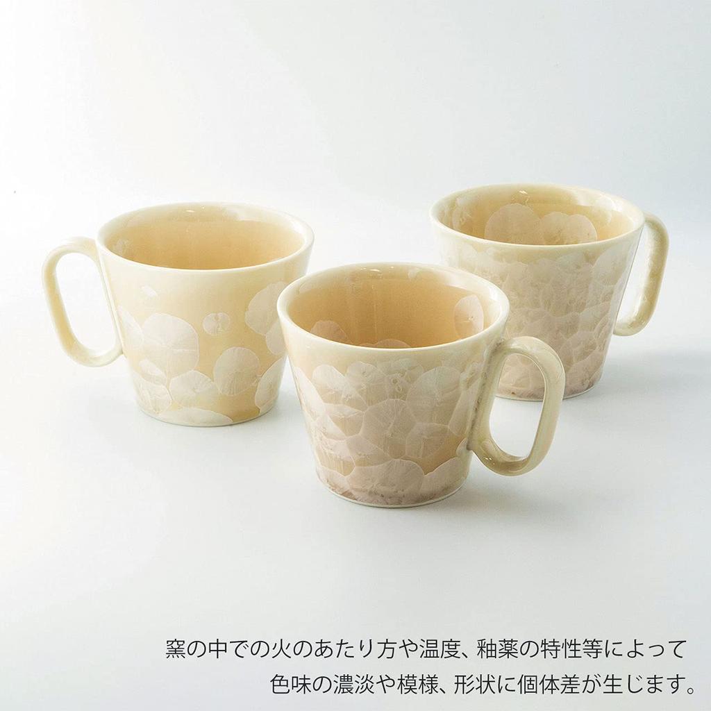 Кружка Wired Beans Mug прослужит всю жизнь, киотская посуда, цветочный хрустальный набор, парная кружка, кофейная чашка 240 мл, парная кружка в подарочной коробке (Проволочные бобы) (Бежевый/Гинтоки)