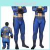 Аутентичный косплей выжившего из Fallout 4 Костюм-боди Найт из Убежища 111 на Хэллоуин