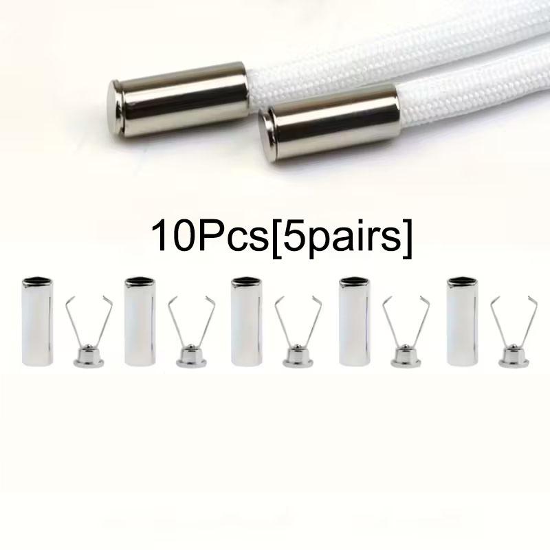 10/20 шт. Металлический фиксатор шнура, стопор, замок для шнурков, пуговицы для брюк и свитера, пряжки, DIY зажим для брюк, застежка, швейные аксессуары для одежды