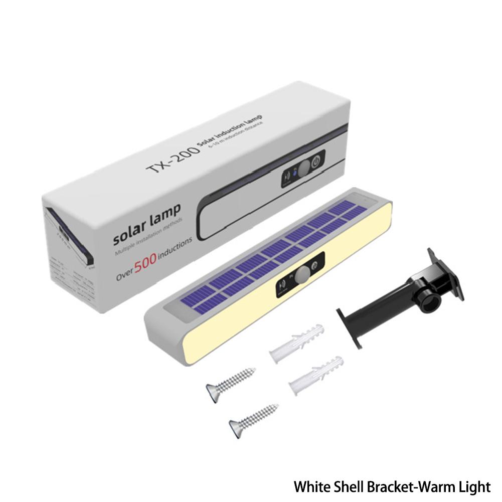 36 светодиодных уличных солнечных ламп с датчиком движения, 3 режима, водонепроницаемые лампы для сада, гаража, дорожки