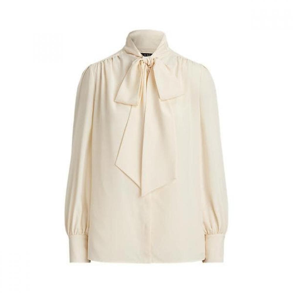 Блузка Lauren Ralph Lauren с галстуком-бантом из жоржета Wmlrshts6820531101