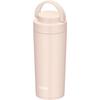 [Dishwasher Safe Model] Water Bottle Vacuum Insulated Mobile Tumbler with Carry Handle 420ml Beige Pink JOV-420 BEP