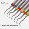 1 Piece High QualityDental Gracey Curettes Periodontal Scaler Stainless Steel Periodontal Bone Curettes Perio