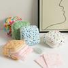 Floral Sanitary Napkin Storage Bag Girls' Sanitary Napkins Bags Women Cosmetic Bag Coin Purse Card Bag Travel Cosmetic Organizer