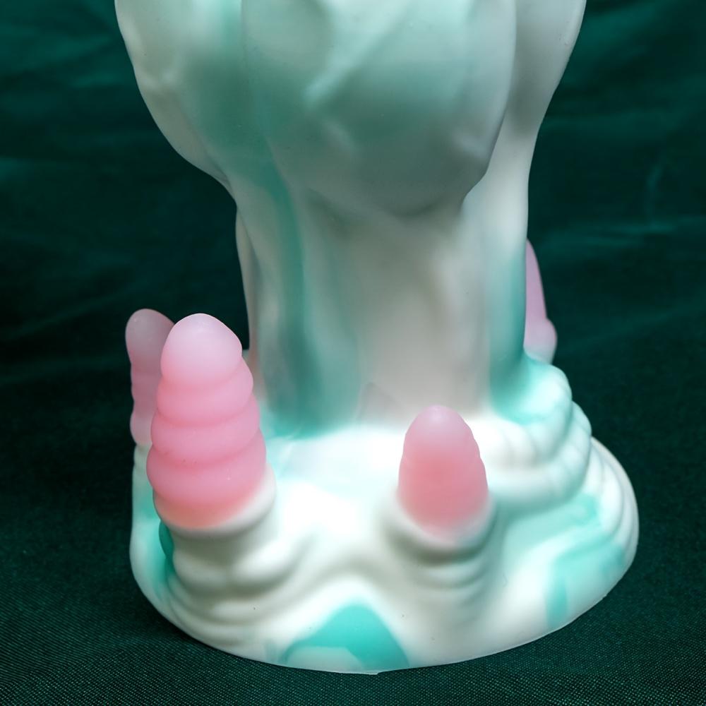 Фэнтези Дракон Лошадь Дилдо 7,67 дюйма – Толстое Текстурированное Анальное и Вагинальное Дилдо с Мощной Присоской, Игрушка для Взрослых для Женщин, Мужчин и Пар